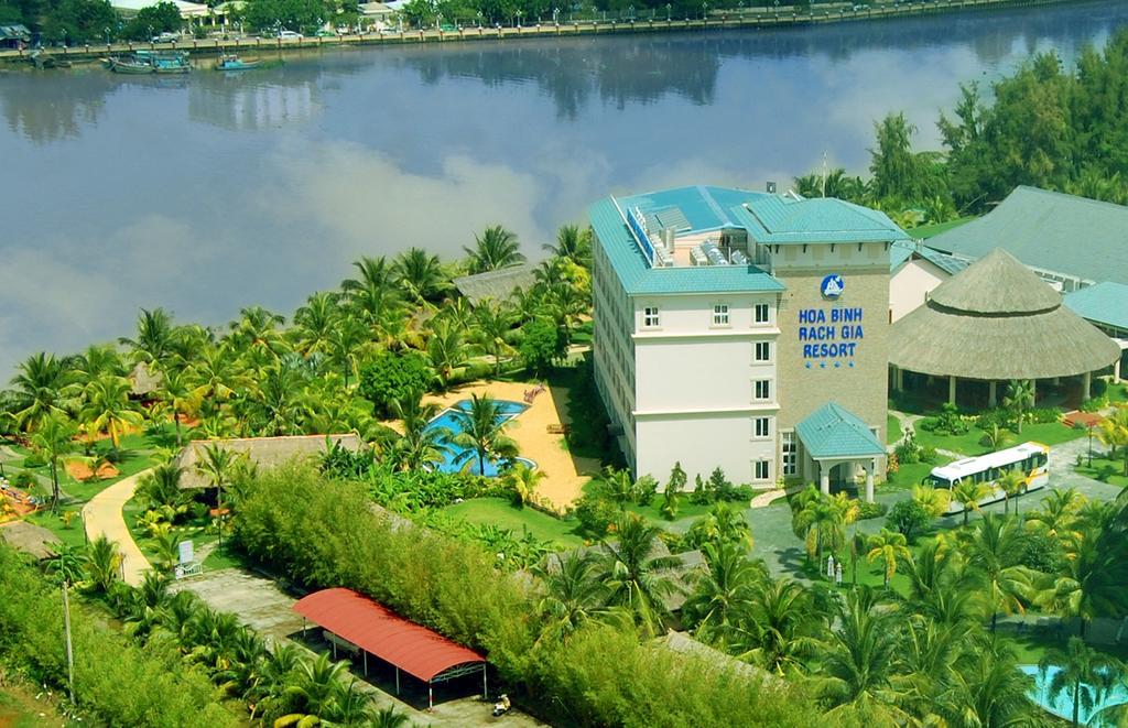 Hoa Binh Rach Gia Resort Rạch Giá Luaran gambar